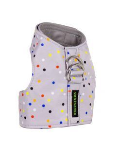 Arnés para Perros Tela Polkacromia Caninetto