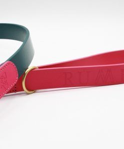 Alternative view of Correas para perro de cuero hecho a mano en España Rumba Lulu